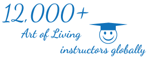 12000 + Art of Living instructors globally