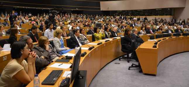 Sri Sri Ravi Shankar at the european parliament