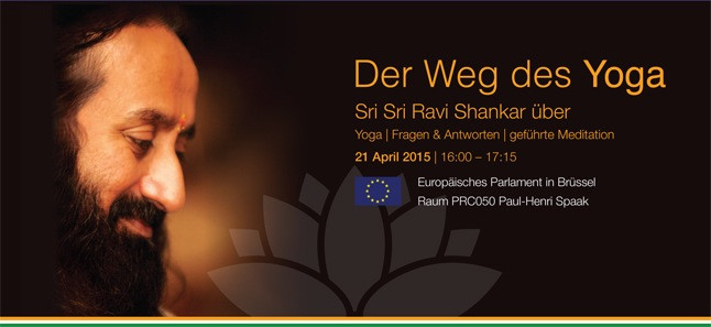 Sri Sri Ravi Shankar im europäischen Parlament