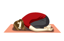 yoga pose for migraine