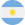 Circular Argentina Flag