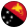 Circular Papua New Guinea Flag
