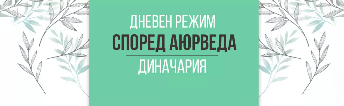 Дневен режим според Аюрведа (Диначария)