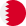 Circular flag of Bahrain