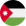 Circular flag of Jordan