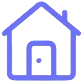 Home icon representing course format