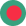 Circular flag of Bangladesh
