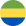 Circular Gabon Flag