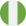 Circular Nigeria Flag