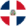 Circular Dominican Republic Flag