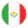 Circular Mexico Flag