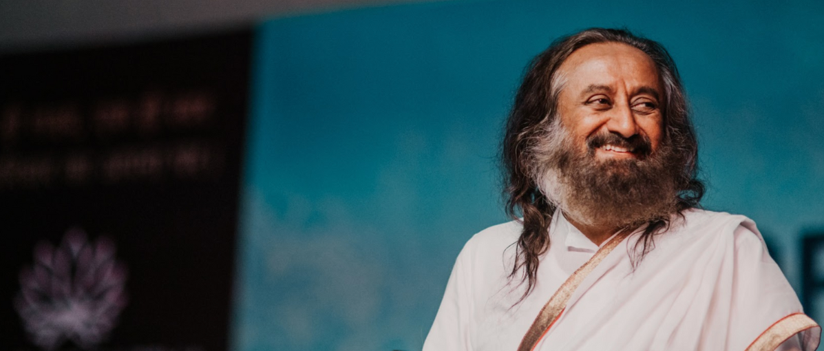 Il leader umanitario Gurudev Sri Sri Ravi Shankar