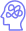 A purple colored arrow pointing upwards