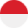 Circular flag of Indonesia