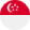 Circular flag of Singapore