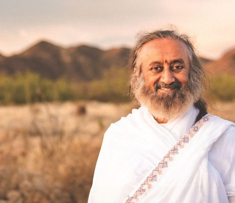 Gurudev in the US yoga sutras hero