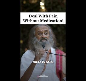 How to deal with pain without medication! Shorts