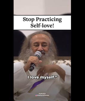 Stop practising Self Love! Shorts