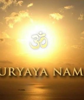 Surya namaskar mantras