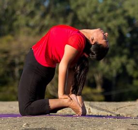 ustrasana camel pose yoga