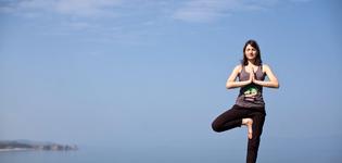 Yoga at Baikal lake