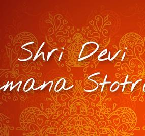 Sri devi naman stotram navratri videos