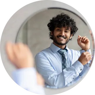 Students gathered for an ART Excel session on stress management, with a teacher guiding them.