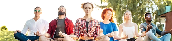 Art of Living center experience featuring wellness activities, meditation sessions, and community programs