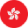 Circular flag of Hong-kong