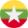 Circular flag of Myanmar
