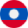 Circular flag of Laos