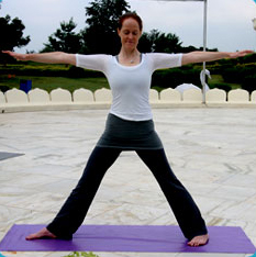 triangle trikonasana