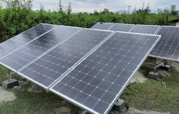 Solar panels for electrification