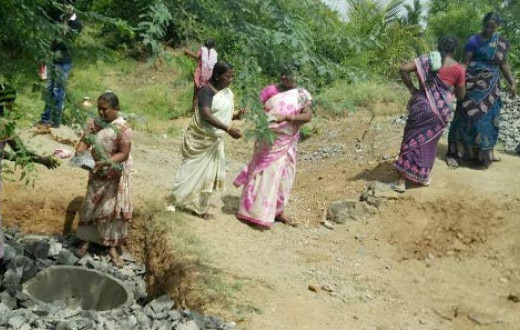 River Rejuvenation Work For Naganadhi River 