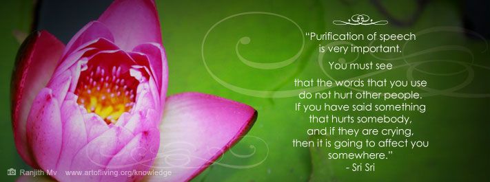 Eight Types Of Purification The Art Of Living Global