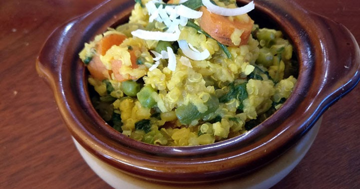 Start the New Year with this Quinoa Kitchari for Strength and Vitality