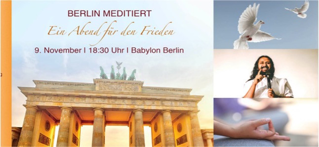 Berlin meditiert mit Swami Jyothirmayah