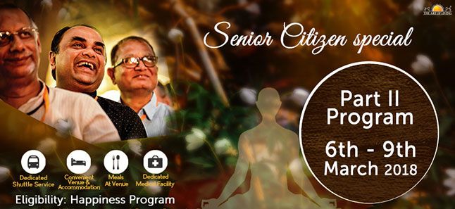 Senior Citizens' Advanced Meditation Program | The Art Of Living Global