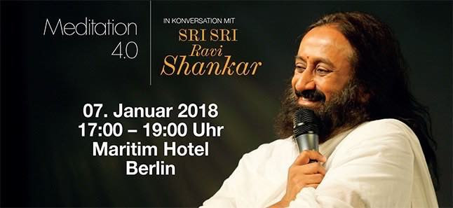 Sri Sri Ravi Shankar in Berlin
