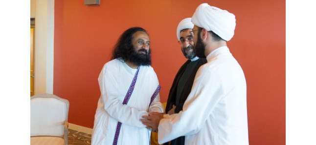 Sri Sri Ravi Shankar trifft Religiöse Oberhäupter aus dem Irak