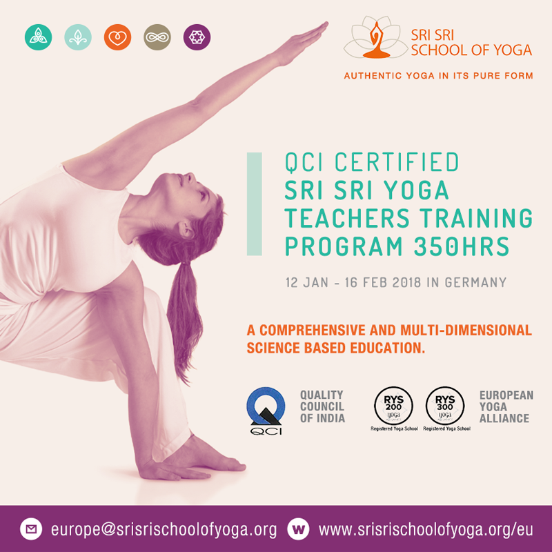 Sri Sri School of Yoga Teacher Training