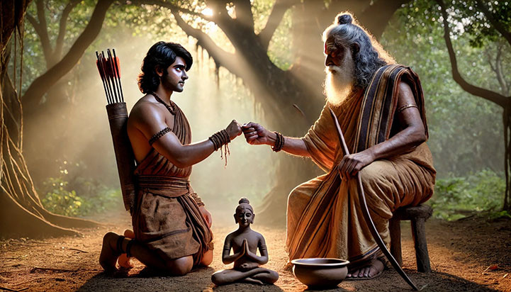 Eklavya and Donacharya
