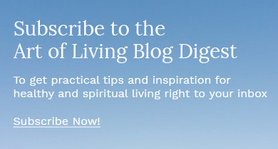 Subscribe to Art of Living Blog Digest