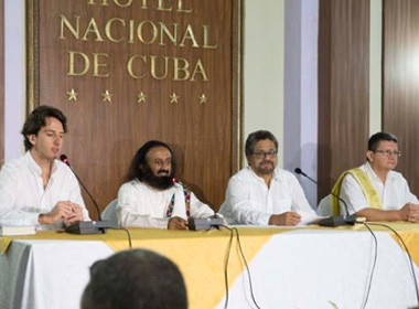Gurudev and the FARC