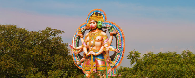 Lord Panchmukhi Hanuman: The symbolism & significance | The Art of Living  India
