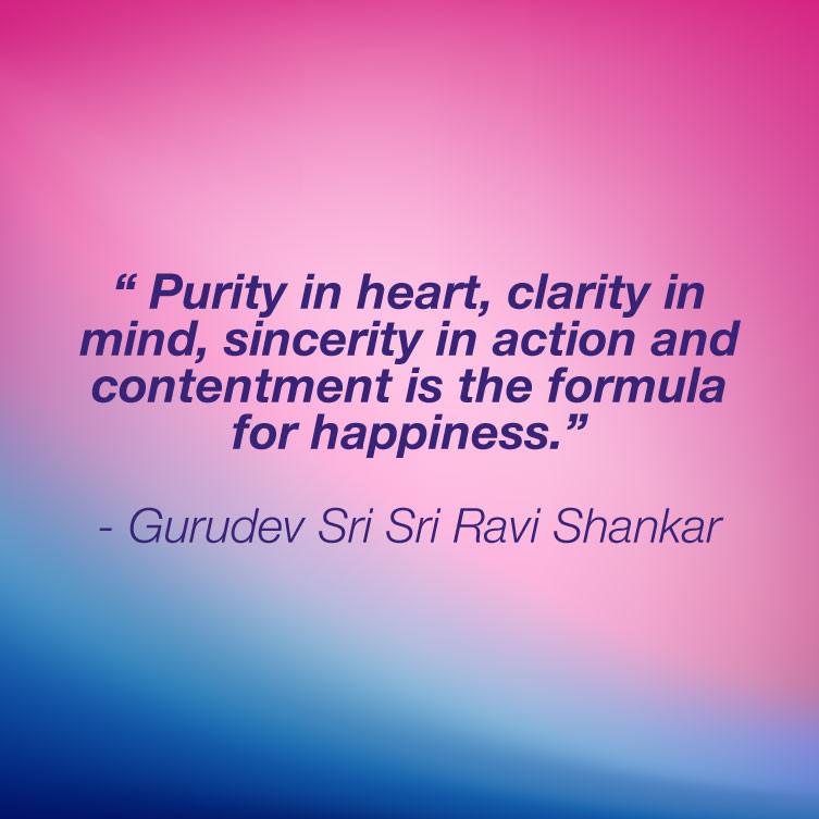 14 Inspirational Quotes On Happiness By Gurudev The Art Of Living India Positive quotes may just be a bunch of words, but they make me feel empowered from within. 14 inspirational quotes on happiness by