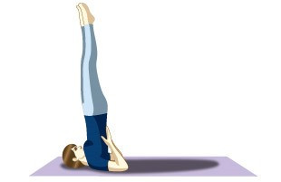 Sarvangasana or Salamba Sarvangasana (Shoulder Stand Pose)