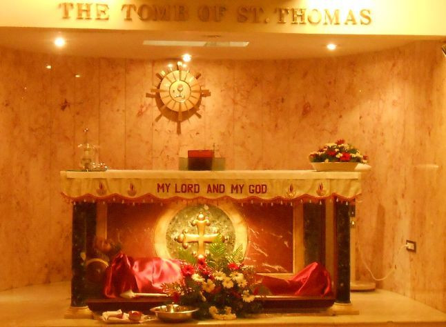 Szent Tamás apostol sírja Indiában