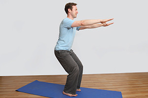 Utkatasana (Chair Pose)