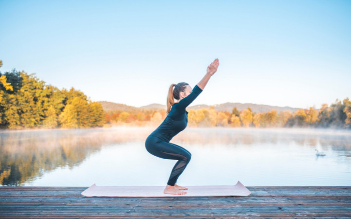 chair pose yoga